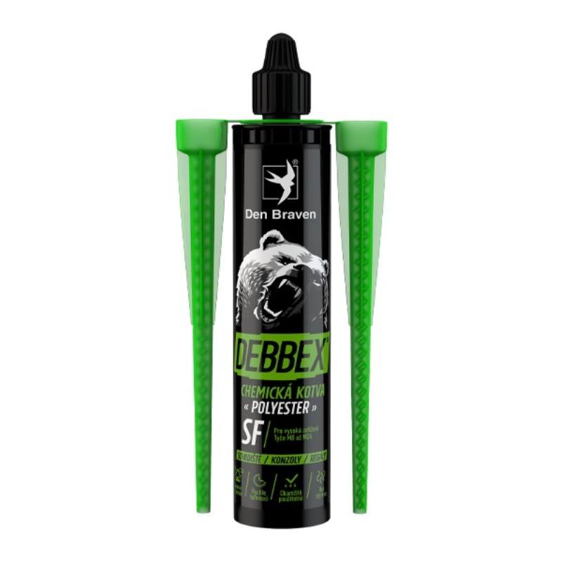 Kotva chemická, SF DEBBEX, polyester, 380ml