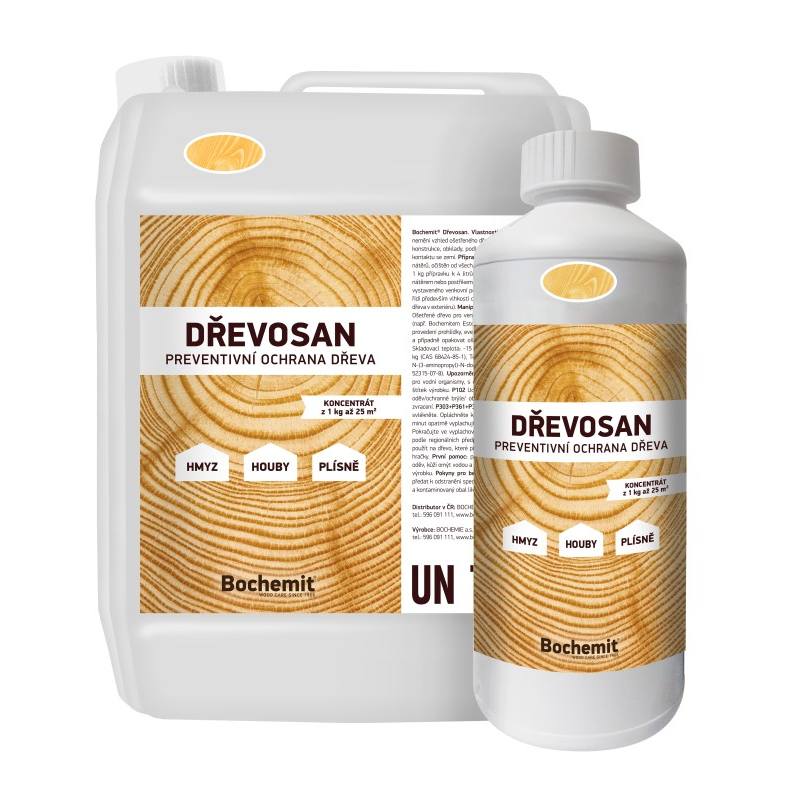Bochemit Dřevosan hnědý, 25kg