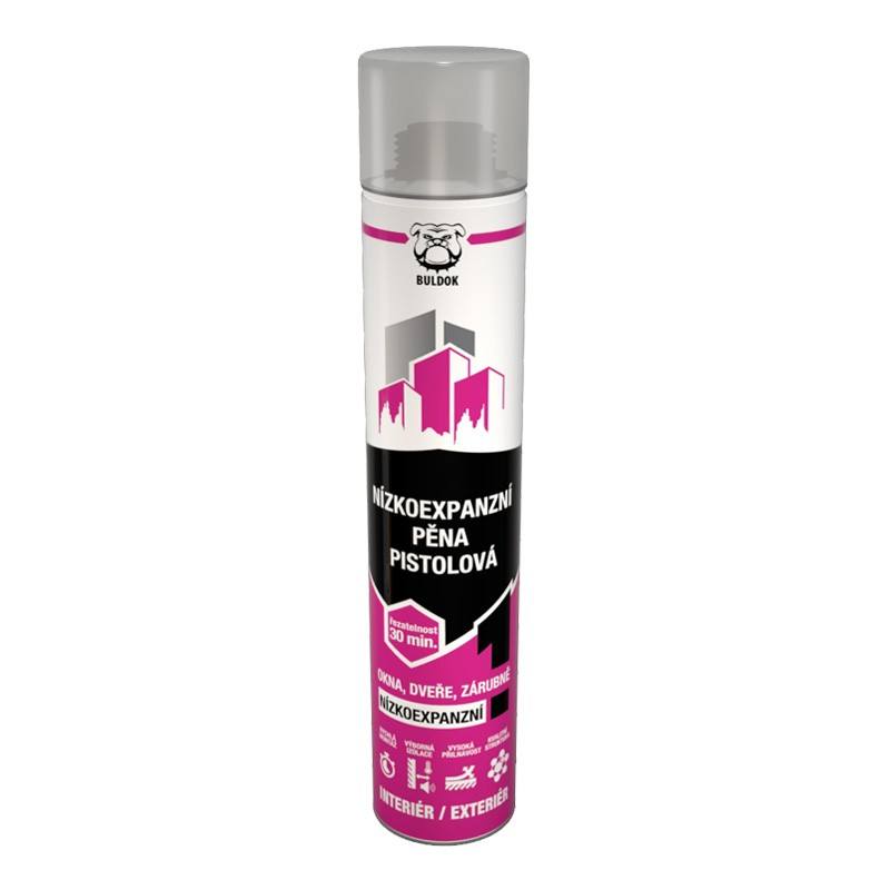 Nízkoexpanzní pěna pistolová BULDOK 750ml