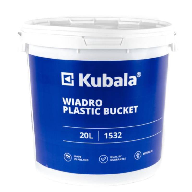 Vedierko plastové s vekom a stupnicou, 20 l, Kubala