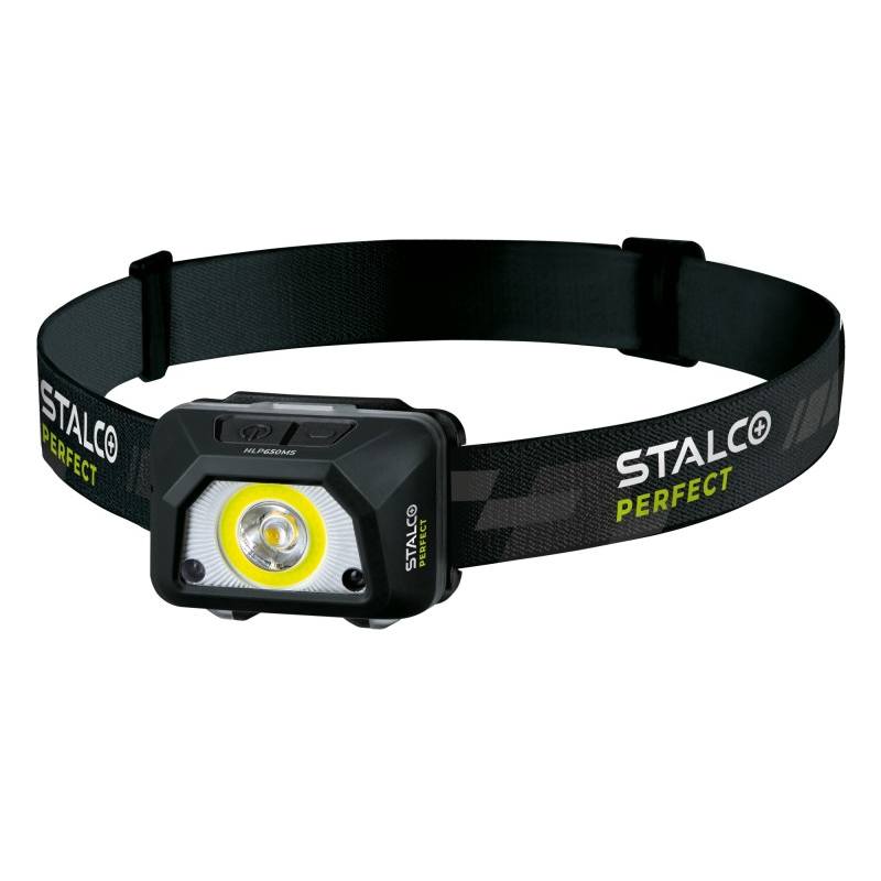 Čelovka aku LED, 650 lm, HLS650MS, STALCO PERFECT