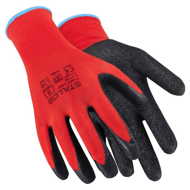 Rukavice polyesterové S-LATEX R ECO 6, STALCO