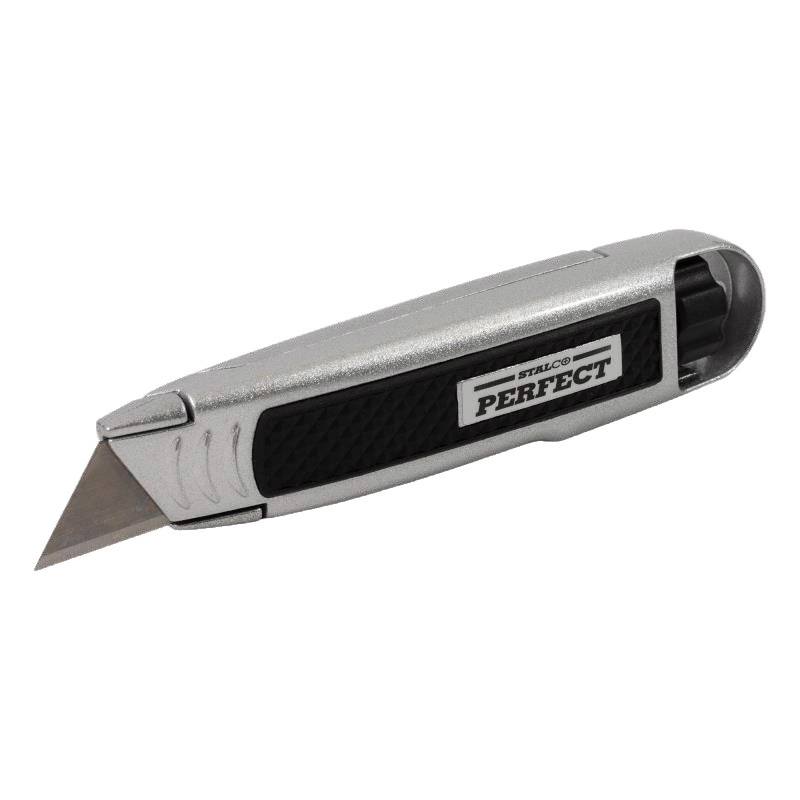 Nůž s trapézovou čepelí, 0,6 mm STALCO PERFECT S-67448