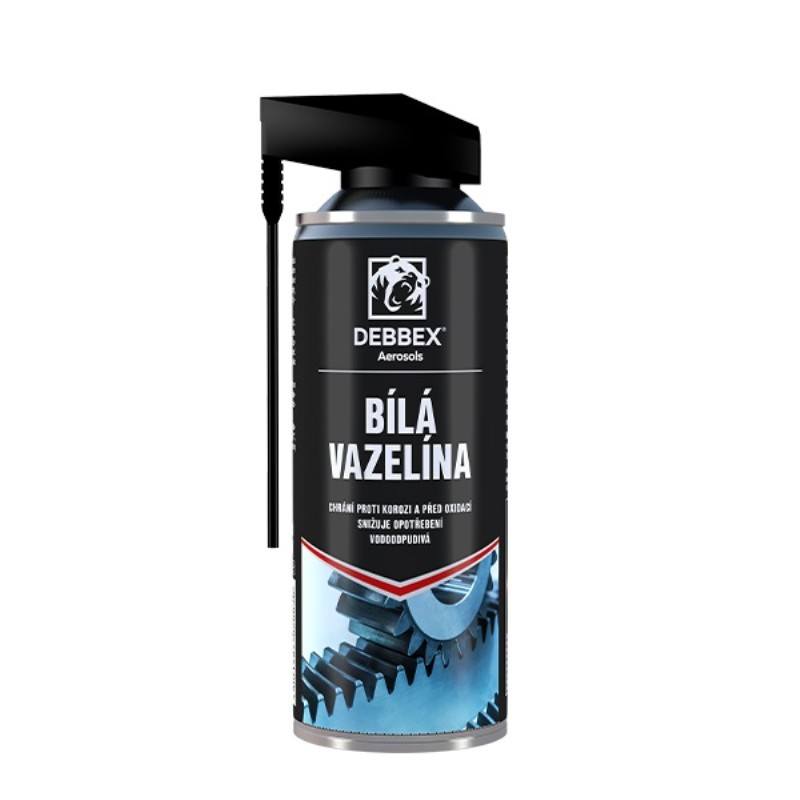 Sprej bílá vazelína DEBBEX, 400ml
